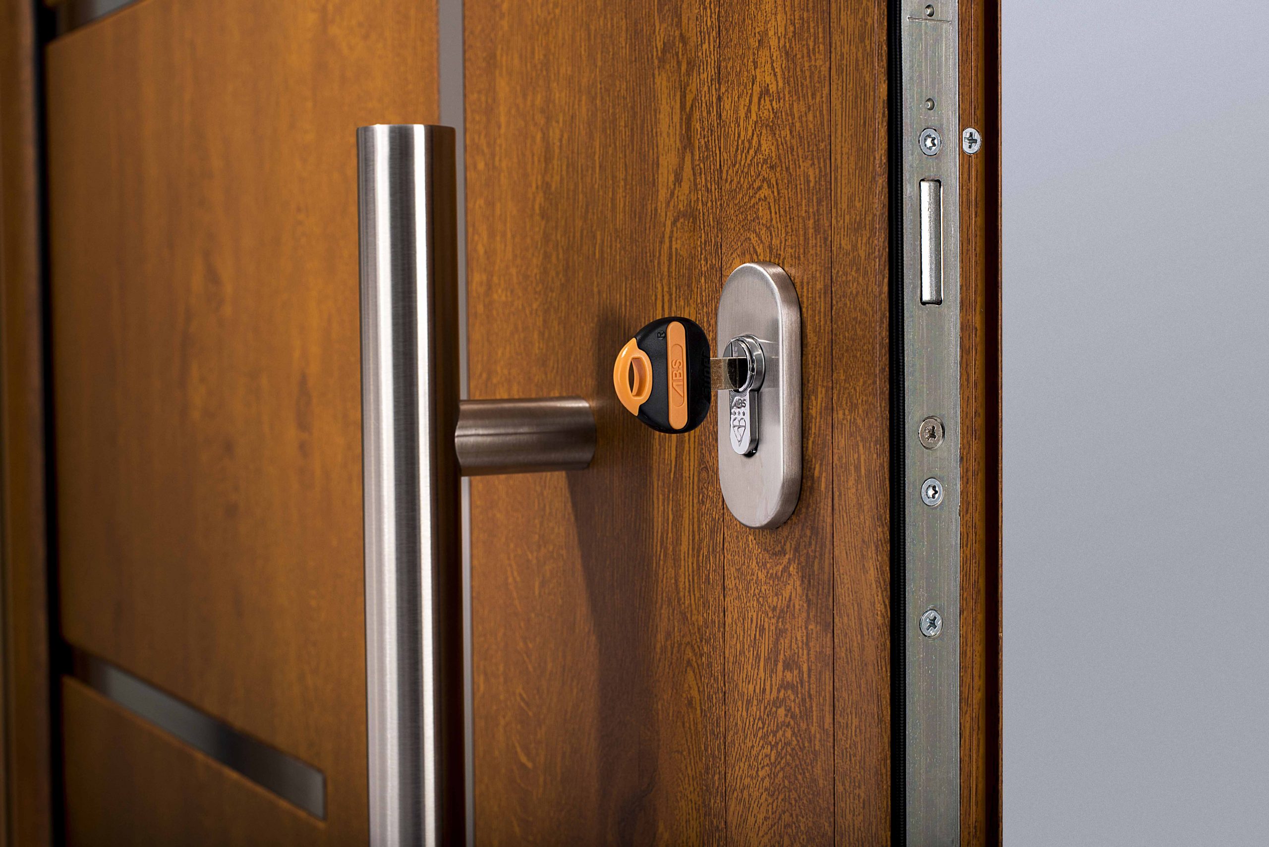 Composite Door with Lock