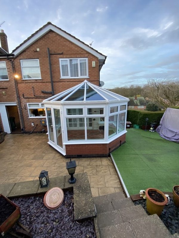 A white conservatory.